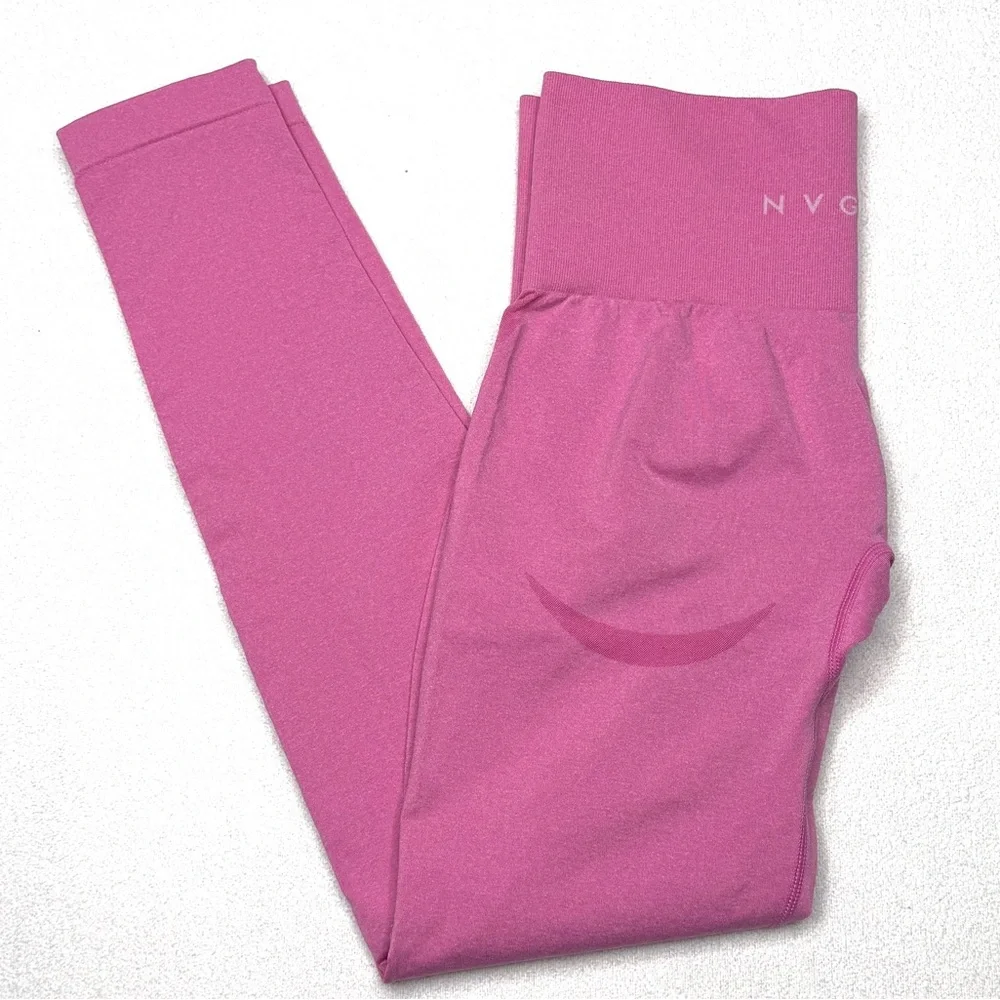 NVGTN Bubble Gum Pink Contour Seamless Leggings💕💗 - Picture 10 of 12